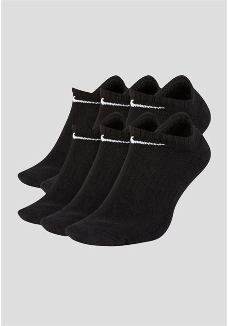 Pack of six black Everyday Lightweight socks for men and women NIKE | Socks | SX7679010