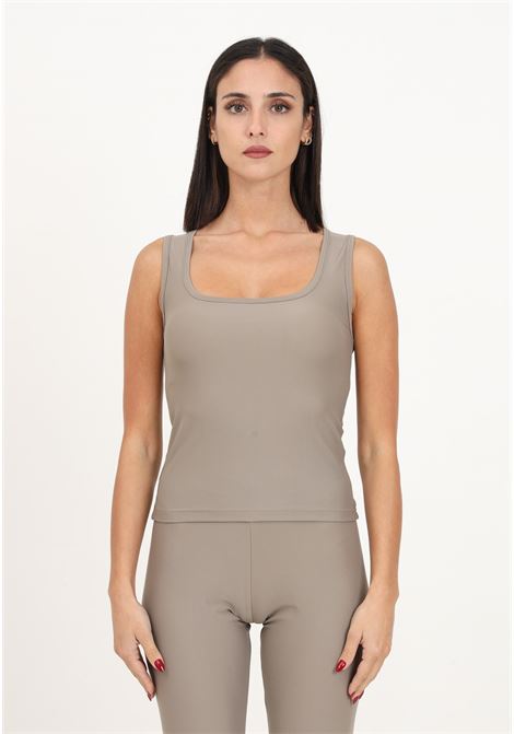Women's dove-grey top with armholes OE DR CONCEPT | Tops | OE-DR 009TORTORA