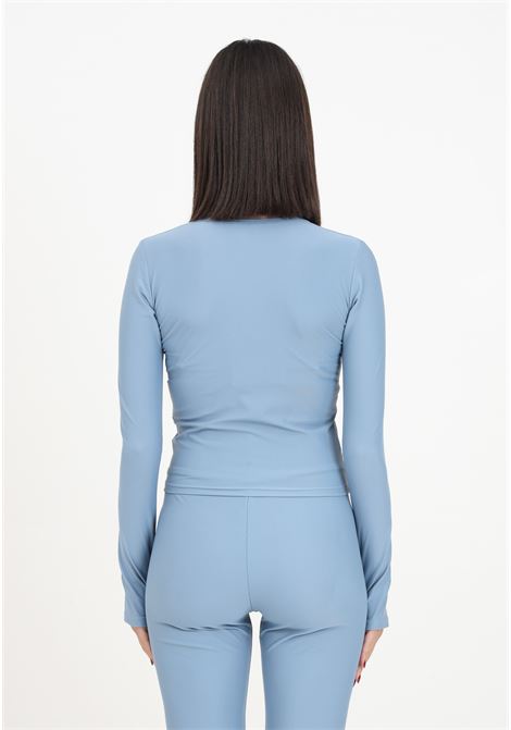 Slim crop light blue sweater for women OE DR CONCEPT | Tops | OE-DR 010CELESTE