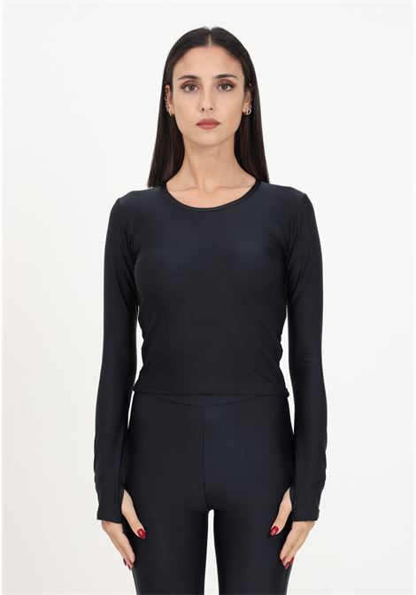 Black slim crop sweater for women OE DR CONCEPT | Tops | OE-DR 010NERO