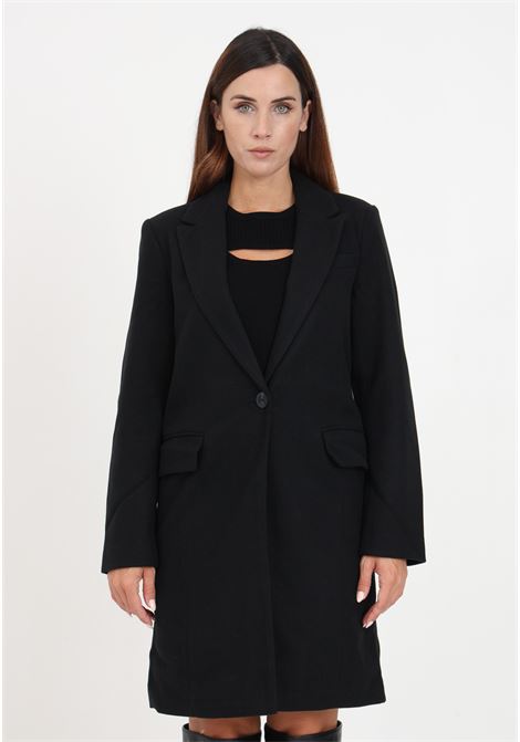 Cappotto da donna nero con tasche ONLY | Cappotti | 15292832BLACK