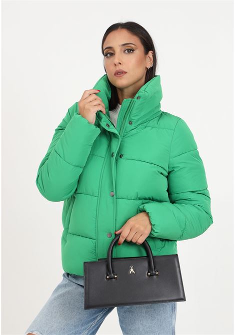 Green women's down jacket with high neck ONLY | Jackets | 15295424GREEN BEE