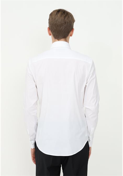 Camicia elegante bianca da uomo PATRIZIA PEPE | Camicie | 5C0314/A01W103