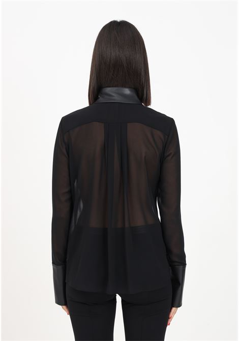Camicia elegante nera da donna PATRIZIA PEPE | Camicie | 8C0630/A3ZQK103