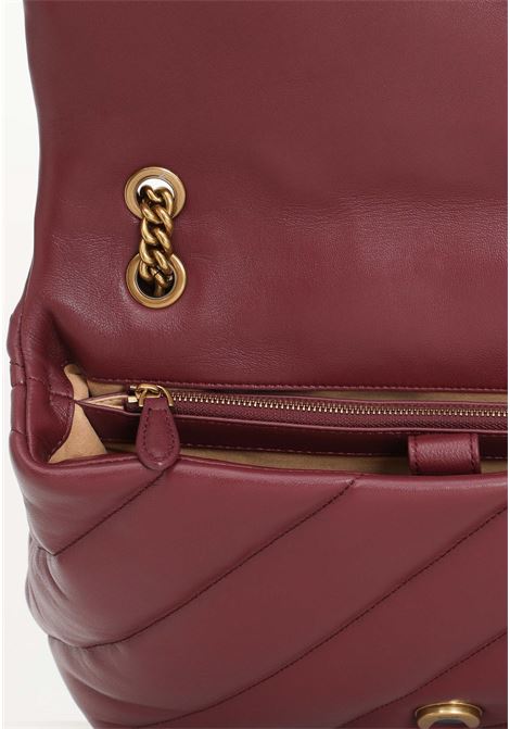 Love Puff Big women's burgundy shoulder bag PINKO | Bags | 100037-A0F2WW5Q
