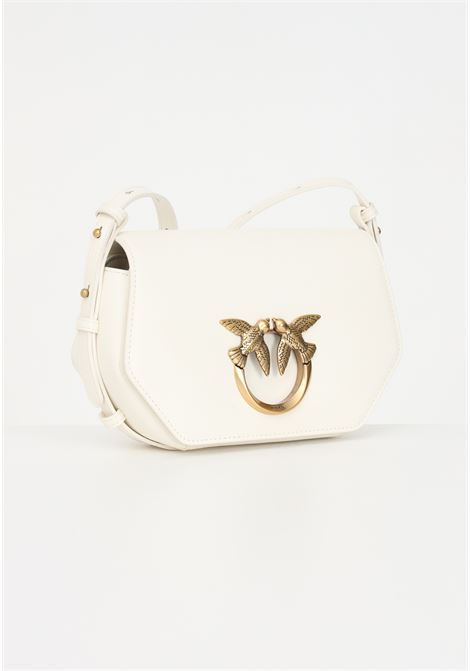 White women's shoulder bag with hexagonal shape PINKO | Bags | 100075-A0F1Z14