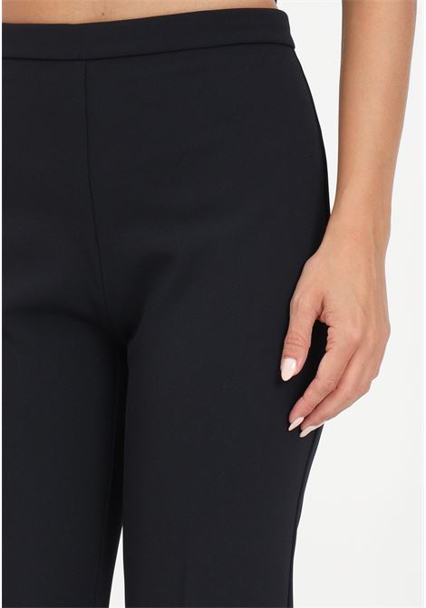 Elegant black crepe trousers for women PINKO | Pants | 101591-A0HCZ99