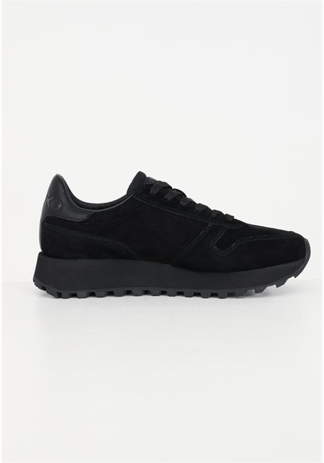 Black casual sneakers for women with logo PINKO | Sneakers | 101629-A0N8Z99