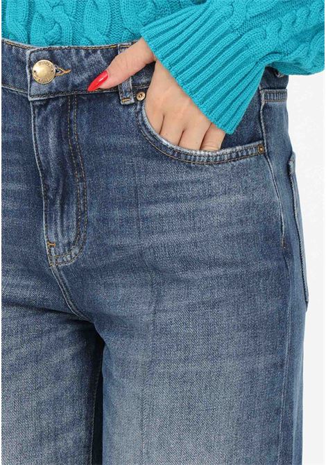 Cropped denim jeans for women PINKO | Jeans | 101713-A146PJZ