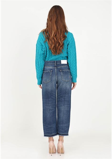 Jeans cropped in denim da donna PINKO | Jeans | 101713-A146PJZ