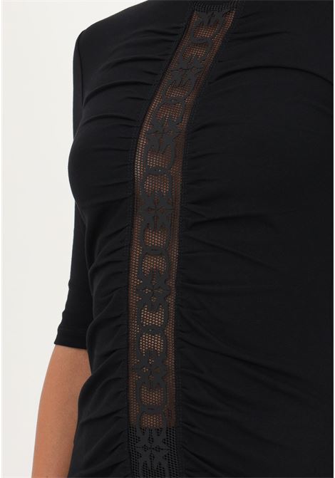 Maglia con manichea  tre quarti nera da donna PINKO | T-shirt | 101737-A12ZZ99