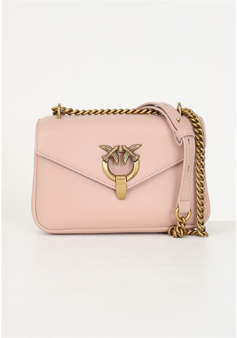 Cupido Messenger Mini women's powder pink shoulder bag PINKO | Bags | 101749-A0QOO81Q