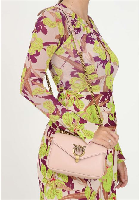 Cupido Messenger Mini women's powder pink shoulder bag PINKO | Bags | 101749-A0QOO81Q