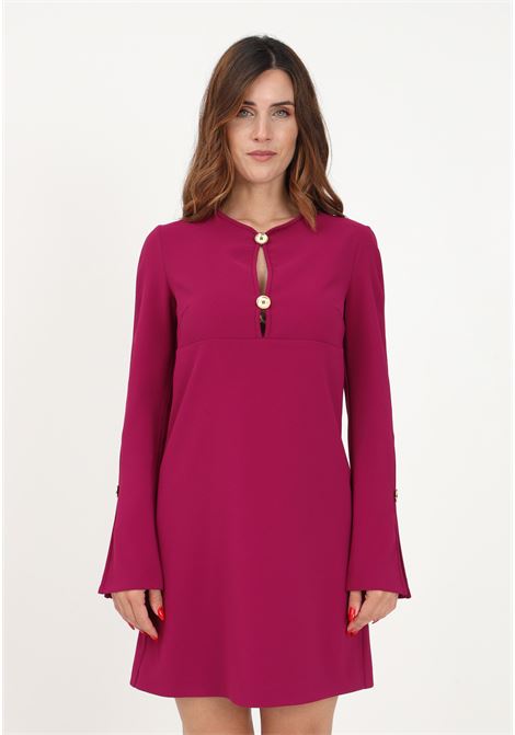 Short purple dress for women PINKO | Dresses | 101825-A14IVIB