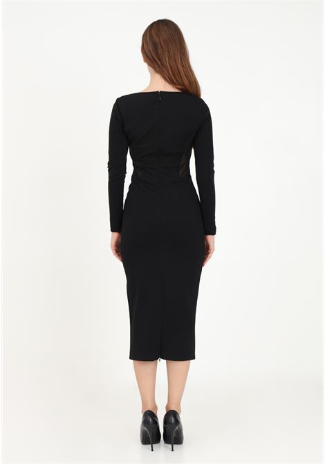 Black midi dress for women PINKO | Dresses | 101828-A13EZ99
