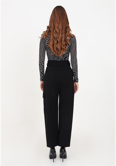 Black Perlita cargo trousers for women PINKO | Pants | 101859-A184Z99