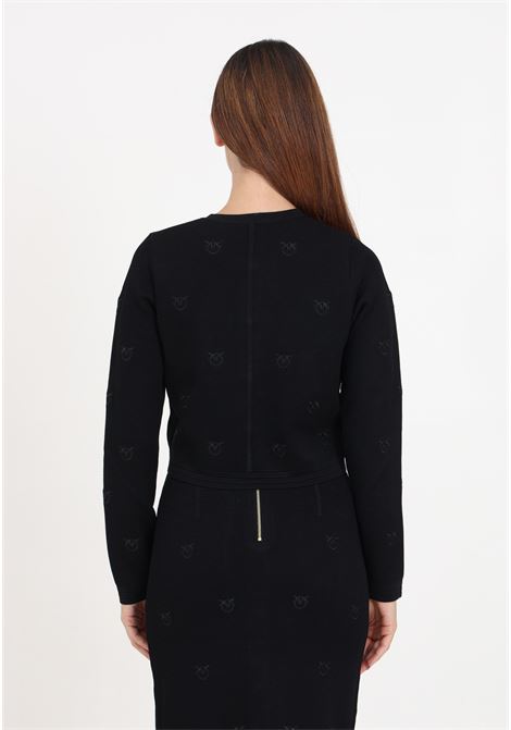 Black cardigan style jacket for women PINKO | Blazer | 101903-A16FZ99