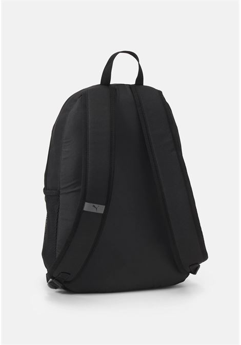Black backpack with golden logo for men and women PUMA | Backpacks | 07994303