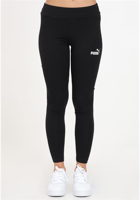 Black leggings with women's logo PUMA | Leggings | 58683501