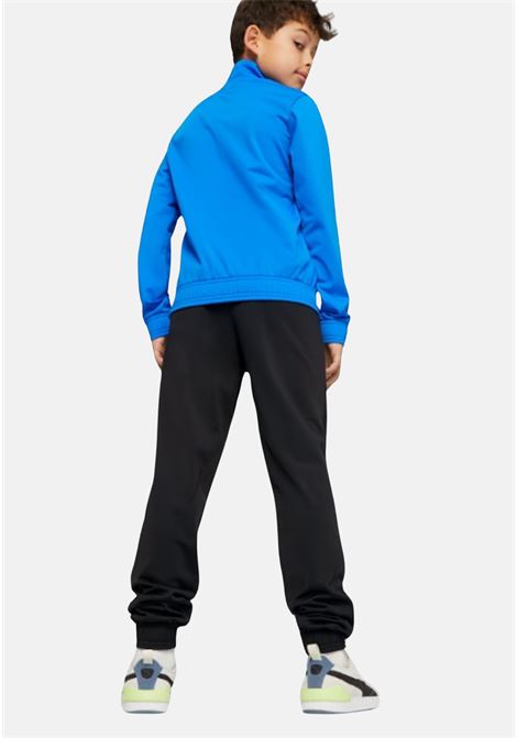 Sports blue tracksuit with logo for children PUMA | Sport suits | 58937148