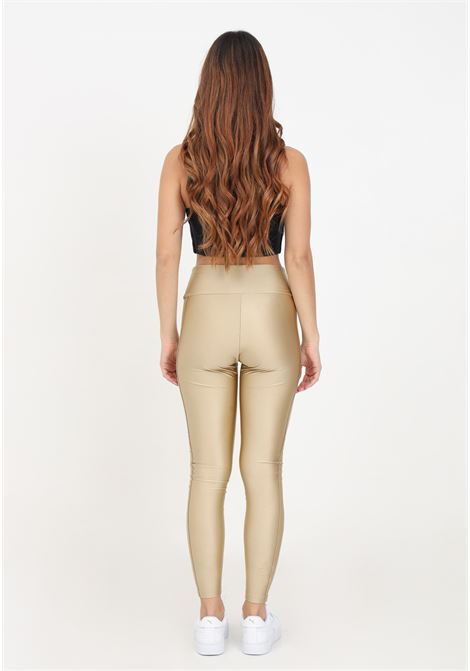 Satin gold leggings with women's logo PUMA | Leggings | 62146384