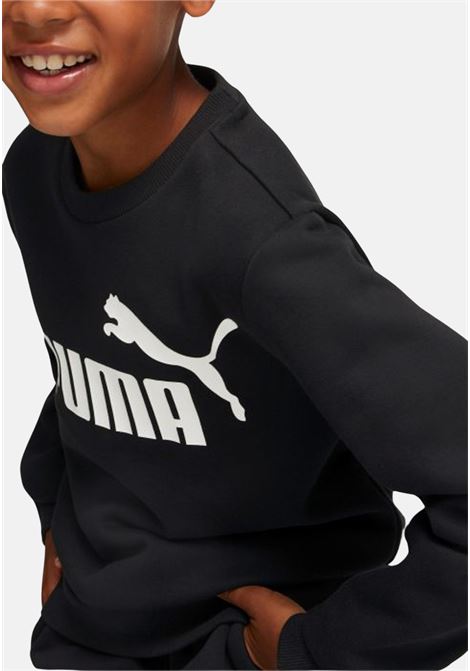Black tracksuit with sports logo for boys and girls PUMA | Sport suits | 67088401