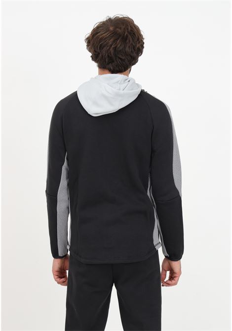 Sporty black and gray sweatshirt with men's logo PUMA | Hoodie | 67593014