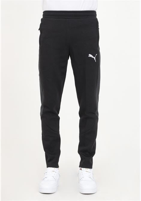 Black sweatpants with men's logo PUMA | Pants | 67593201
