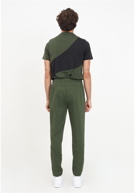 Green sweatpants with logo for men PUMA | Pants | 67593231