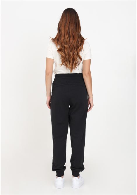 Pantaloni neri sportivi con logo da donna PUMA | Pantaloni | 67600601
