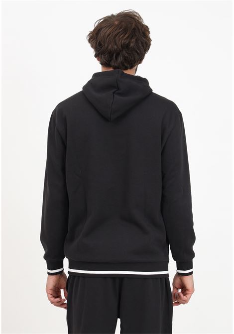 Black hooded sweatshirt with men's logo PUMA | Hoodie | 67601701