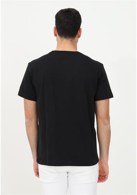 T-shirt casual nera da uomo con ricamo logo RALPH LAUREN | T-shirt | 714844756-001.
