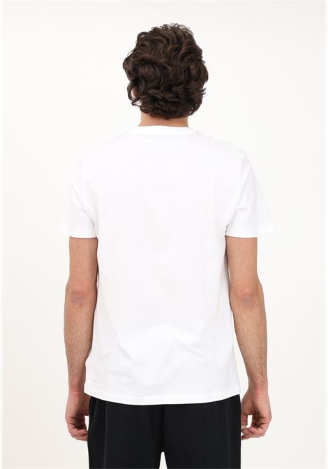 T-shirt casual bianca da uomo con stampa logo RALPH LAUREN | T-shirt | 714899613-005.