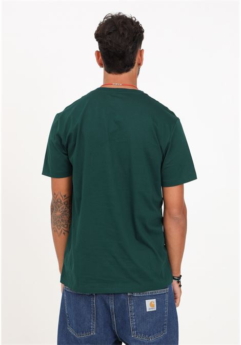 t-shirt verde da uomo. E caratterizzata da logo anteriore bianco e manica corta RALPH LAUREN | T-shirt | 714899613010.