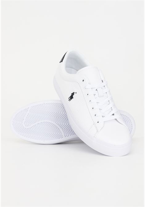 Sneakers da uomo bianche con lacci RALPH LAUREN | Sneakers | 816923069001.