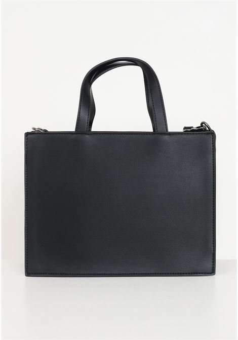 Black bag with logo and buckles for women RICHMOND | Bags | RWA23144BON2BLACK