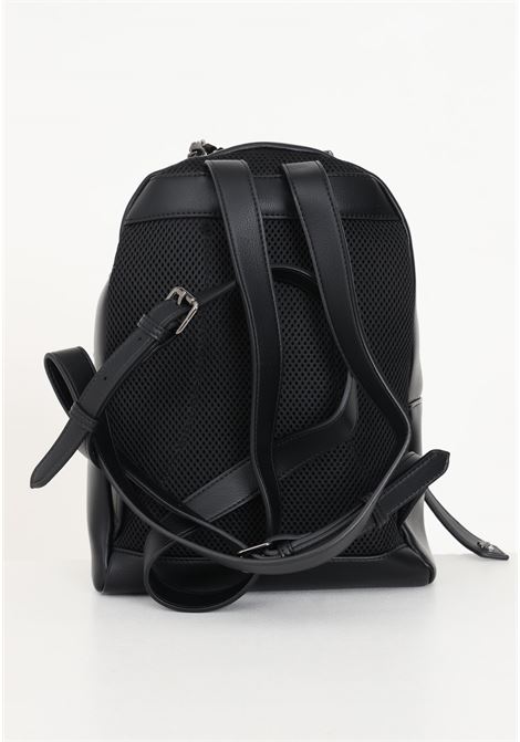 Ivory bag with logo and buckles for women RICHMOND | Backpacks | RWA23147ZAN2black