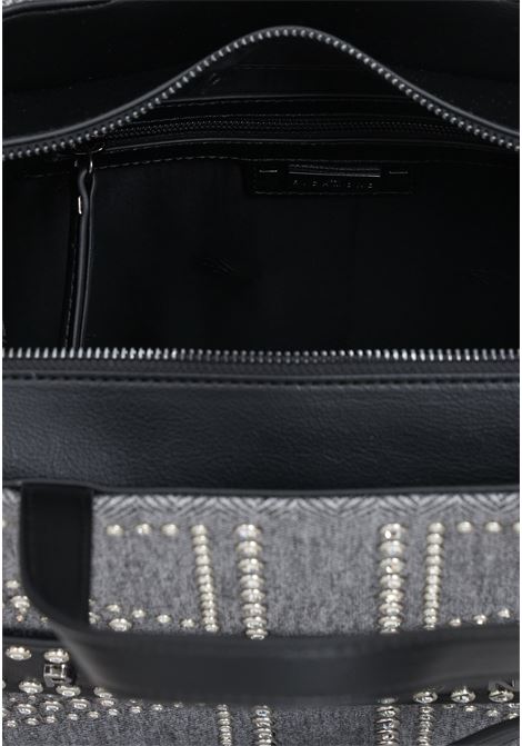 Black women's shoulder bag with coin purse RICHMOND | Bags | RWA23149BON2Black/wht