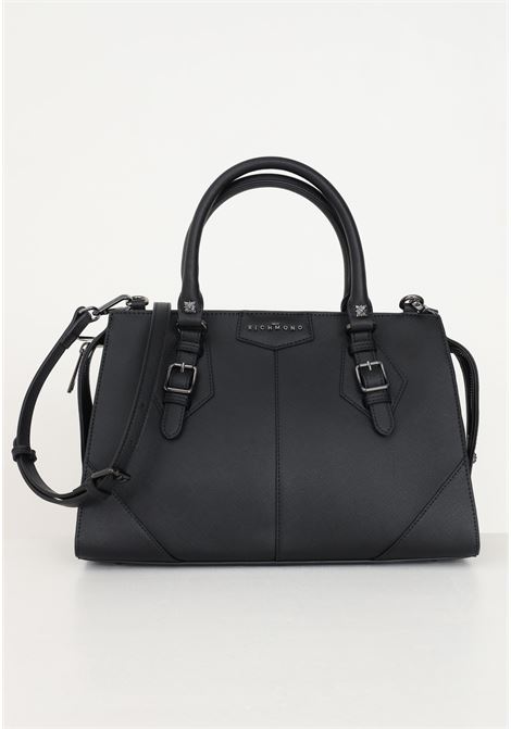 Black chain shoulder bag for women RICHMOND | Bags | RWA23233BON2BLACK