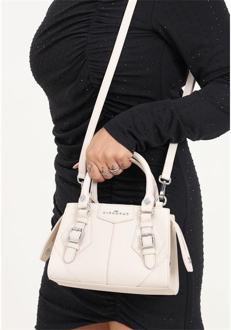 Black trunk bag with shoulder strap for women RICHMOND | Bags | RWA23234BON2BONE