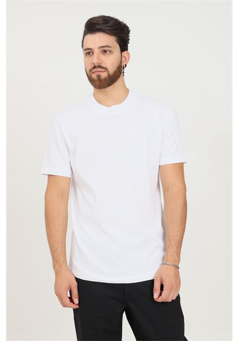 T-shirt casual bianca da uomo SELECTED HOMME | T-shirt | 16077385BRIGHT WHITE