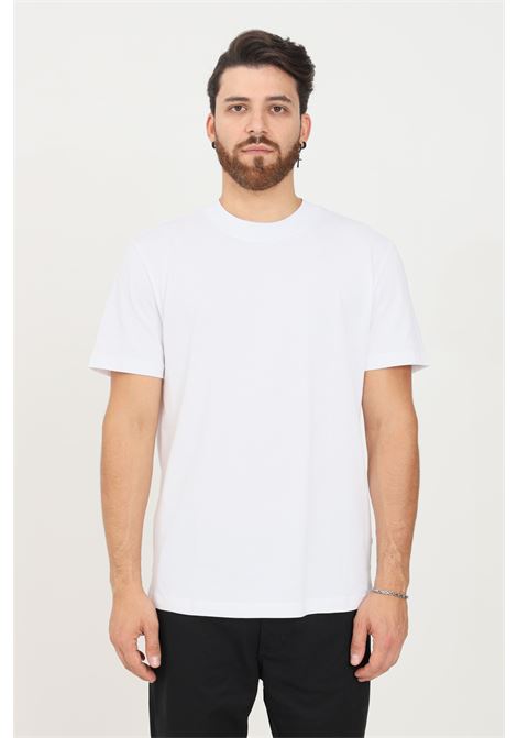 Men's white casual t-shirt SELECTED HOMME | T-shirt | 16077385BRIGHT WHITE