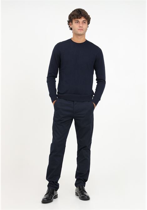 Men's casual blue trousers SELECTED HOMME | Pants | 16087663DARK SAPPHIRE