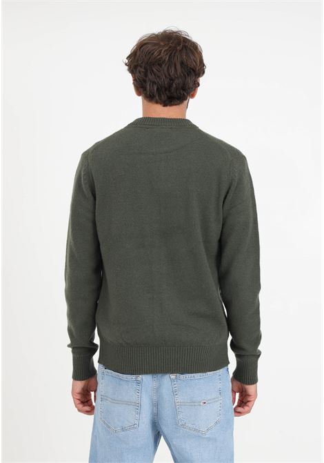 Green men's cardigan with zip SELECTED HOMME | Cardigan | 16090713FOREST NIGHT
