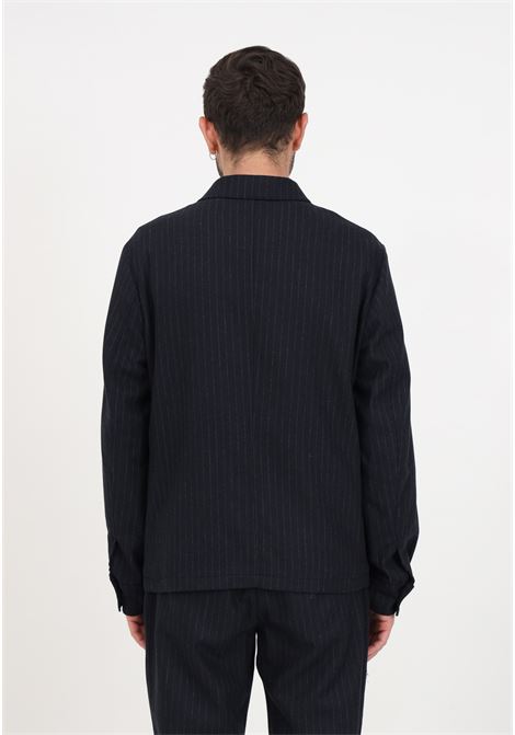 Blue pinstripe blazer for men SELECTED HOMME | Blazer | 16090923NAVY BLAZER