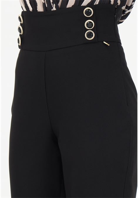 Pantalone elegante nero da donna S#IT | Pantaloni | SH2324016NERO
