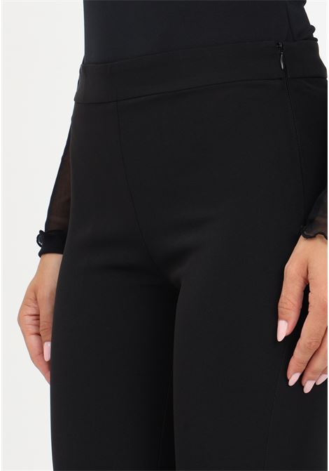 Pantalone elegante nero da donna SIMONA CORSELLINI | Pantaloni | A23CPPA032-01-TTEC00080003