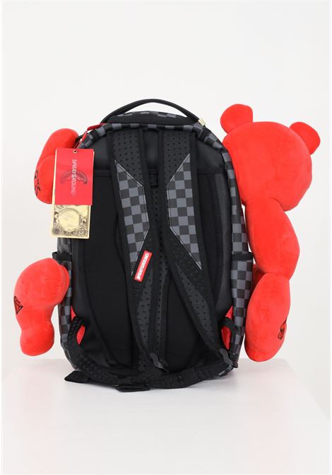 Sprayground men's black backpack DIABLO BEARHUG BEAR BACKPACK SPRAYGROUND | Backpacks | 910B5033NSZ.