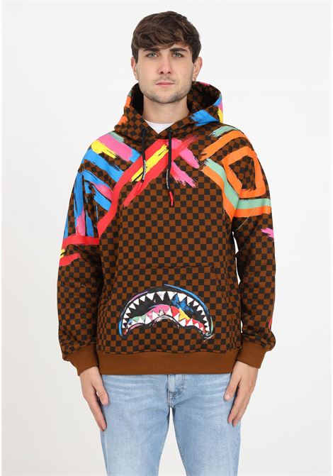 Patterned sweatshirt with men's print SPRAYGROUND | Hoodie | SP369.