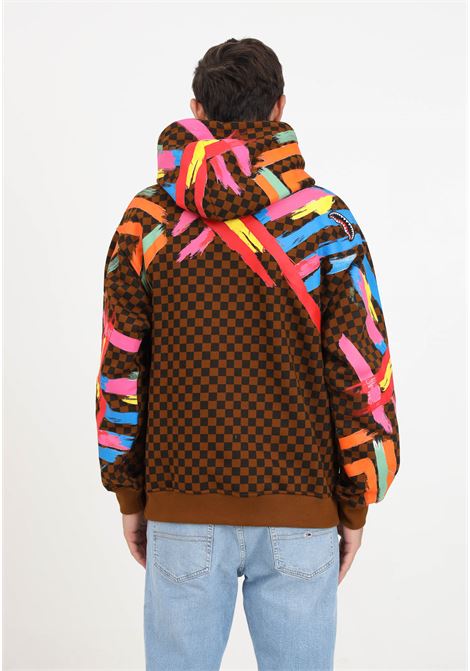 Patterned sweatshirt with men's print SPRAYGROUND | Hoodie | SP369.